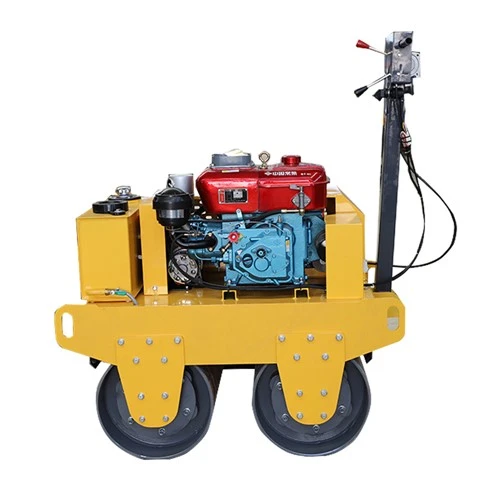 Kleine Straßenwalze für Baumaschinen