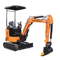 1 Tonne kleiner Gartenbagger