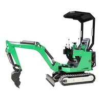 INFRONT Minibagger 1 Tonne